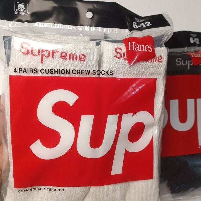 Unbranded Cotton Crew Socks - 4-Pair Set