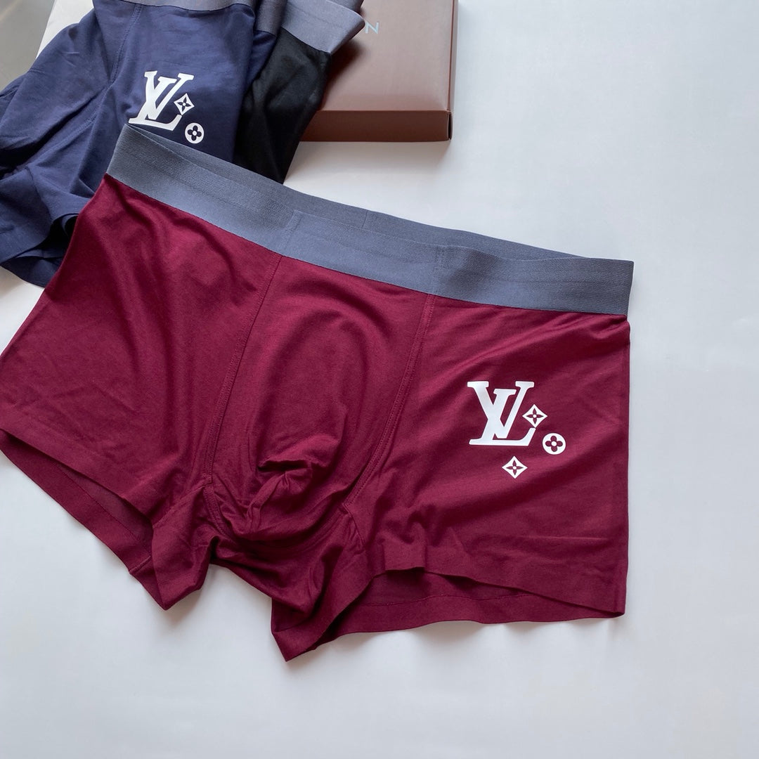 Louis Vuitton Initial Details Men's Boxer Briefs - 3-Piece Box