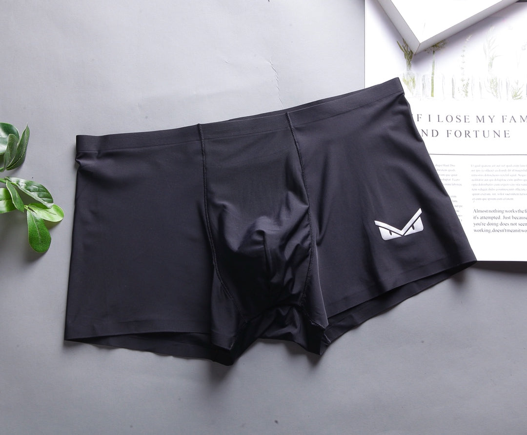Fendi Goat-milk silk Small Eye Details Men's Boxer Briefs - 3-Piece Box