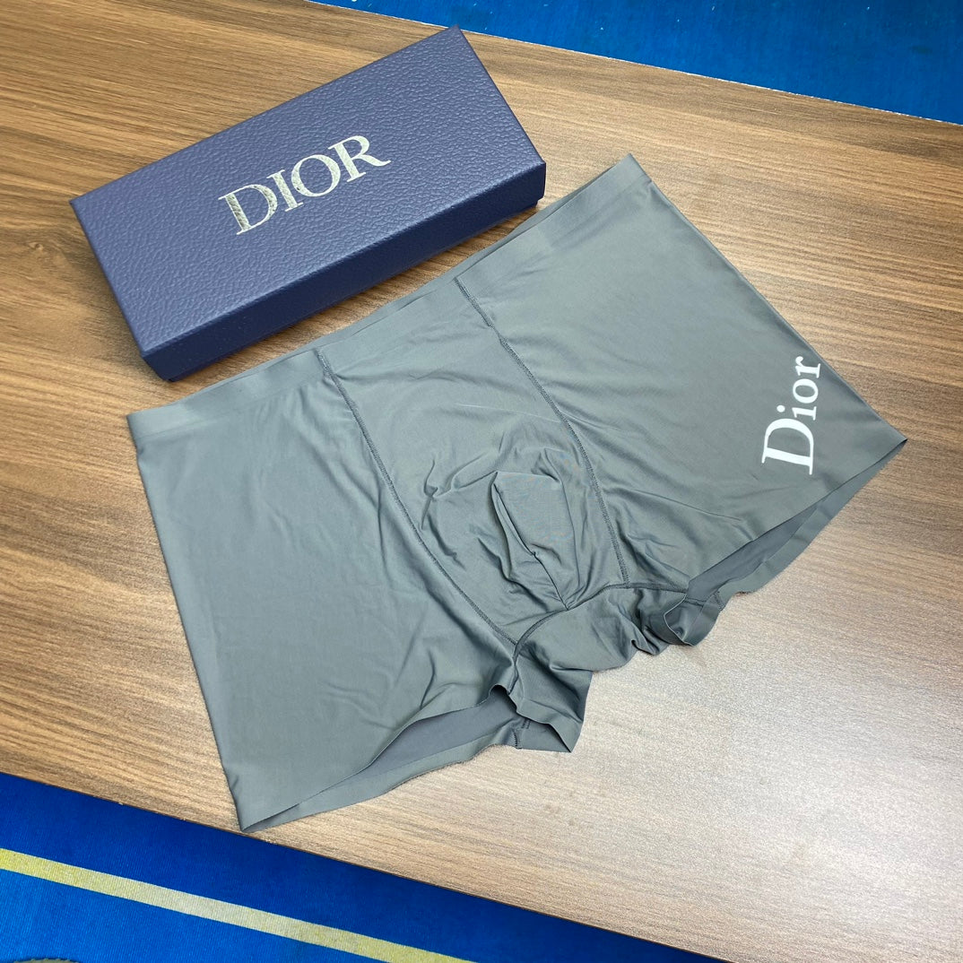 Dior Large Contrast Wordmarks Men's Boxer Briefs - 3-Piece Box