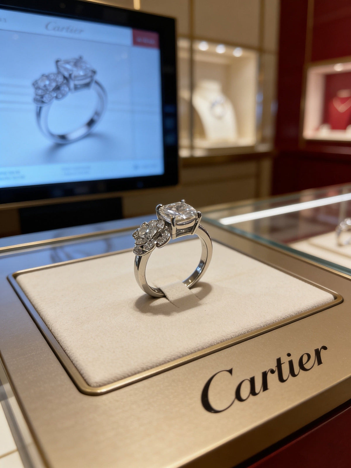 Martin Graham ring in polished metal-tone – side detail