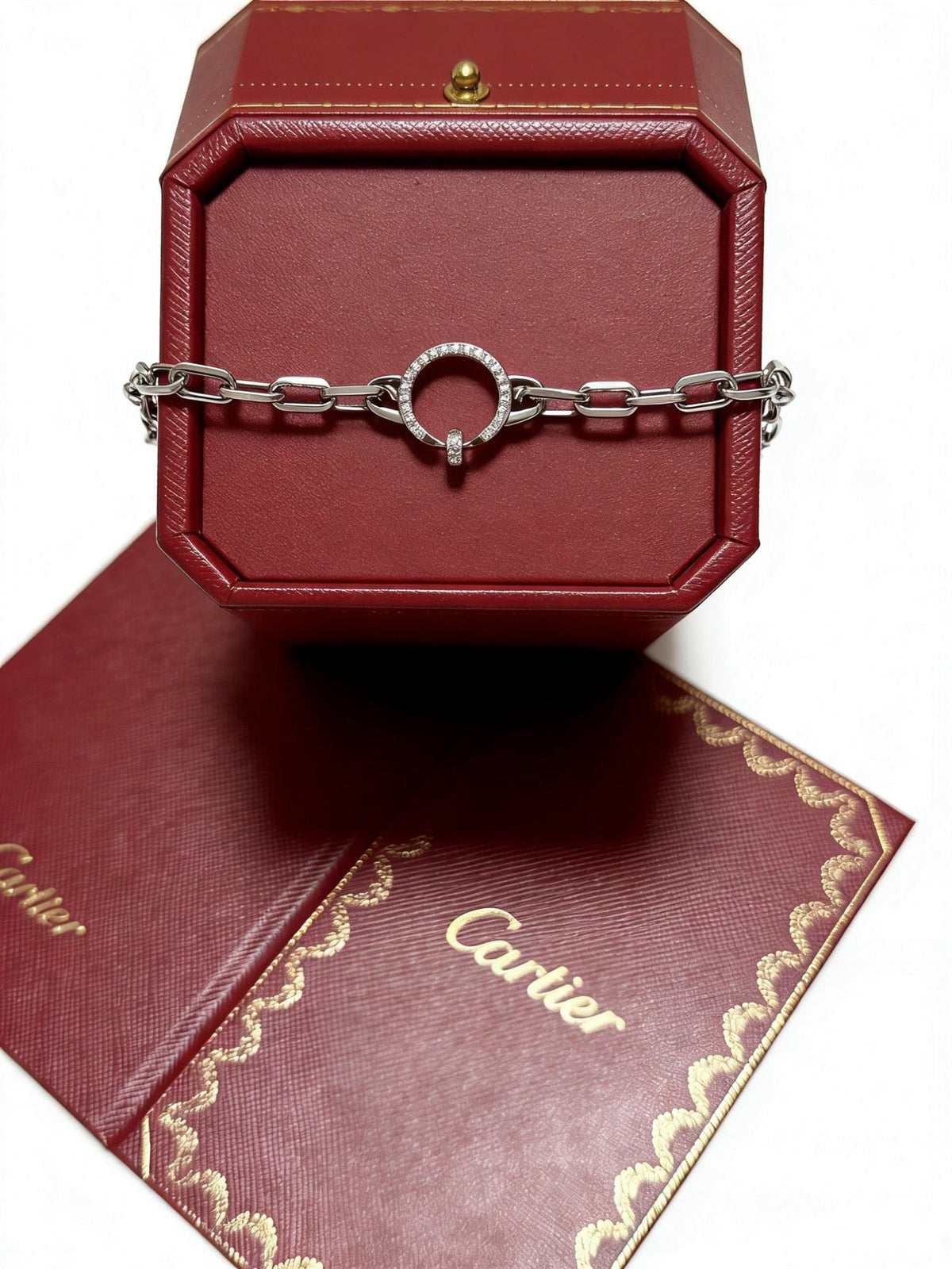 Martin Graham bracelet in polished metal-tone – side detail