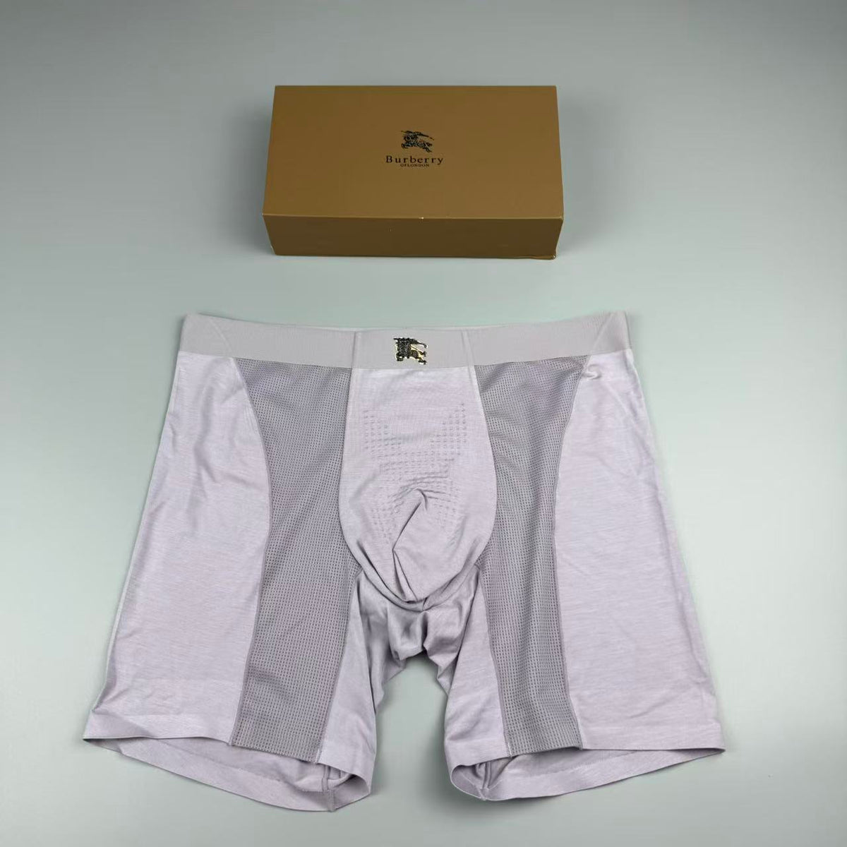 Burberry Logo Detail Men's Boxer Briefs - 3-Piece Box