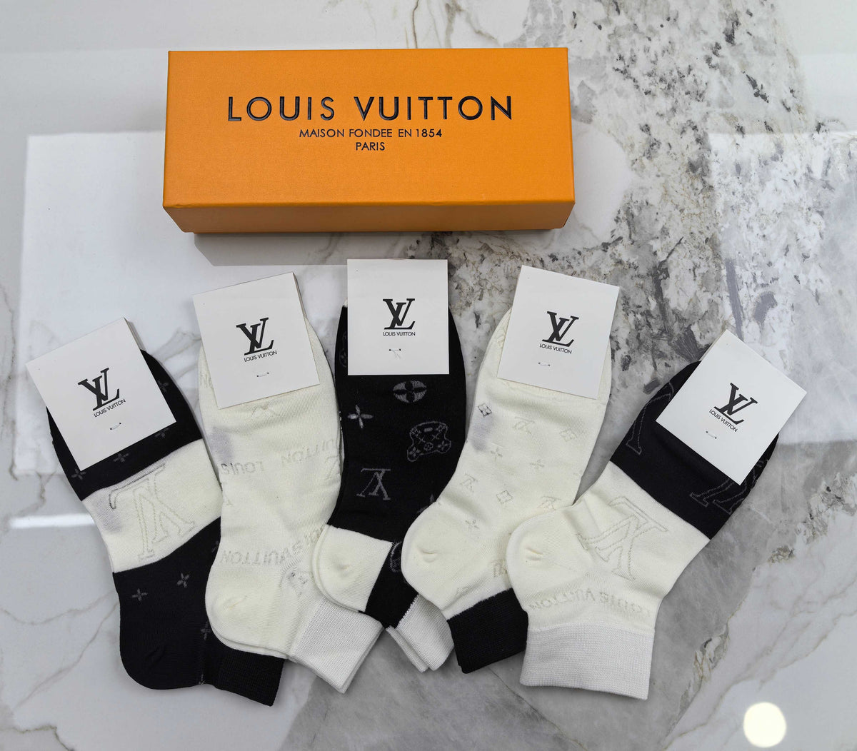 Louis Vuitton Modal Socks - 5-Pair Set