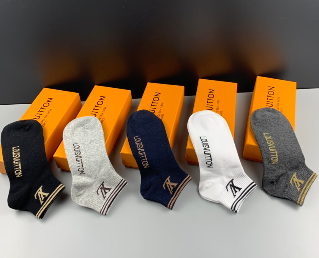 Louis Vuitton Men's Boxer Briefs - 5-Piece Box