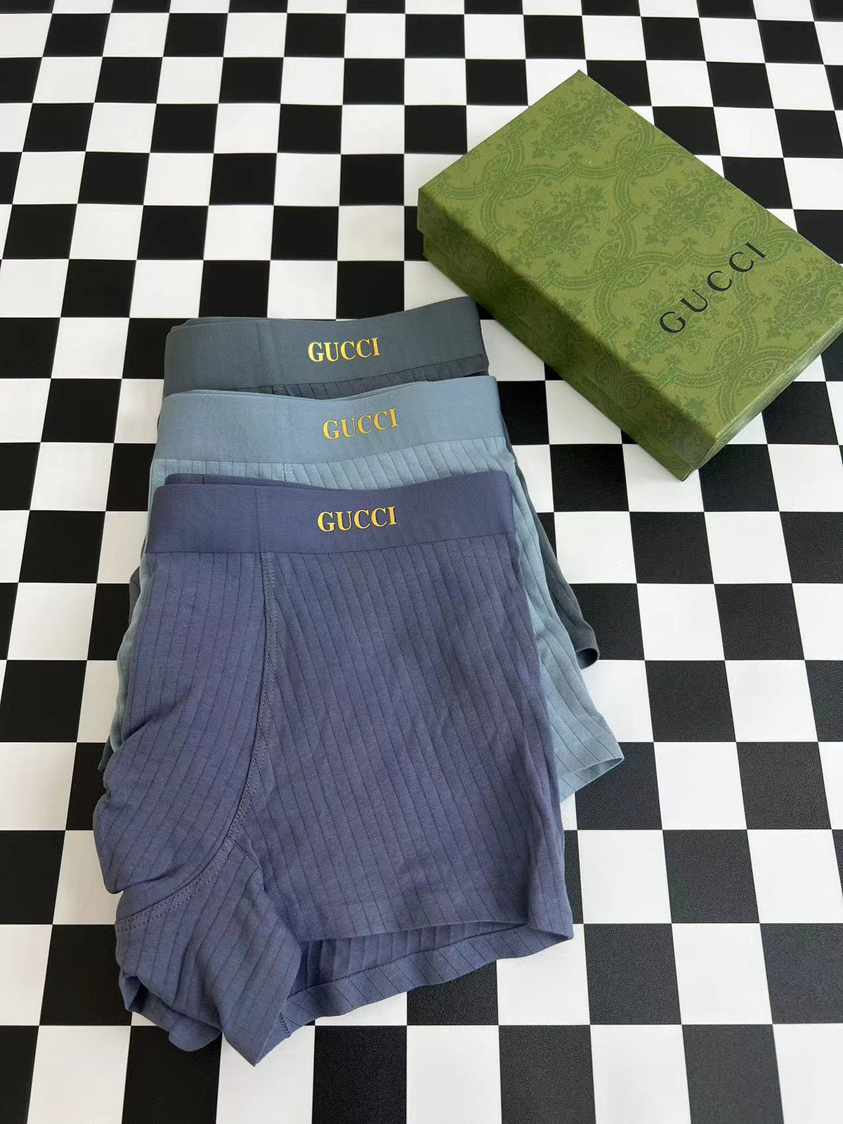 Gucci Men's Boxer Briefs - 3-Piece Box