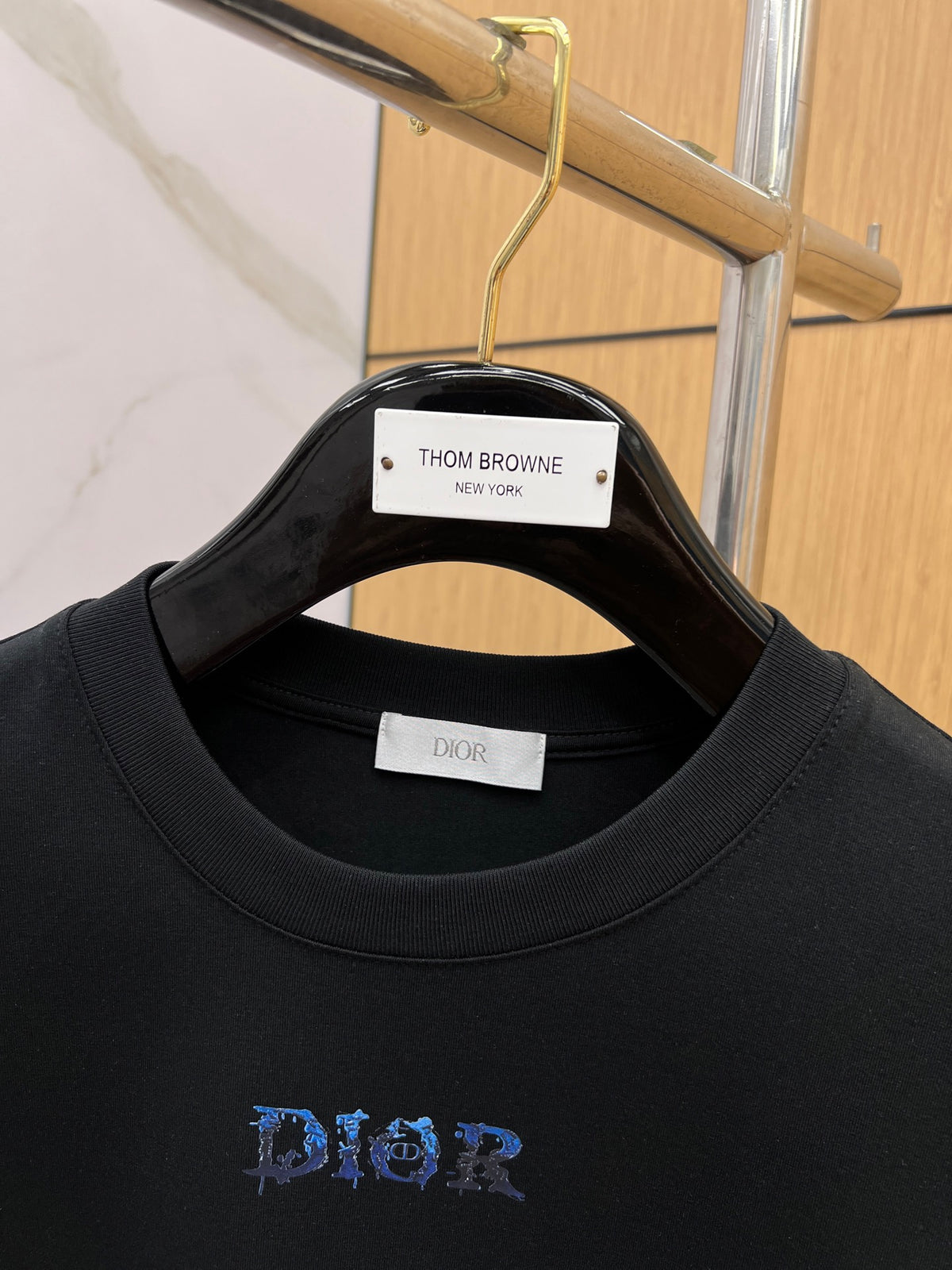 Dior Black Short-Sleeve T-Shirt