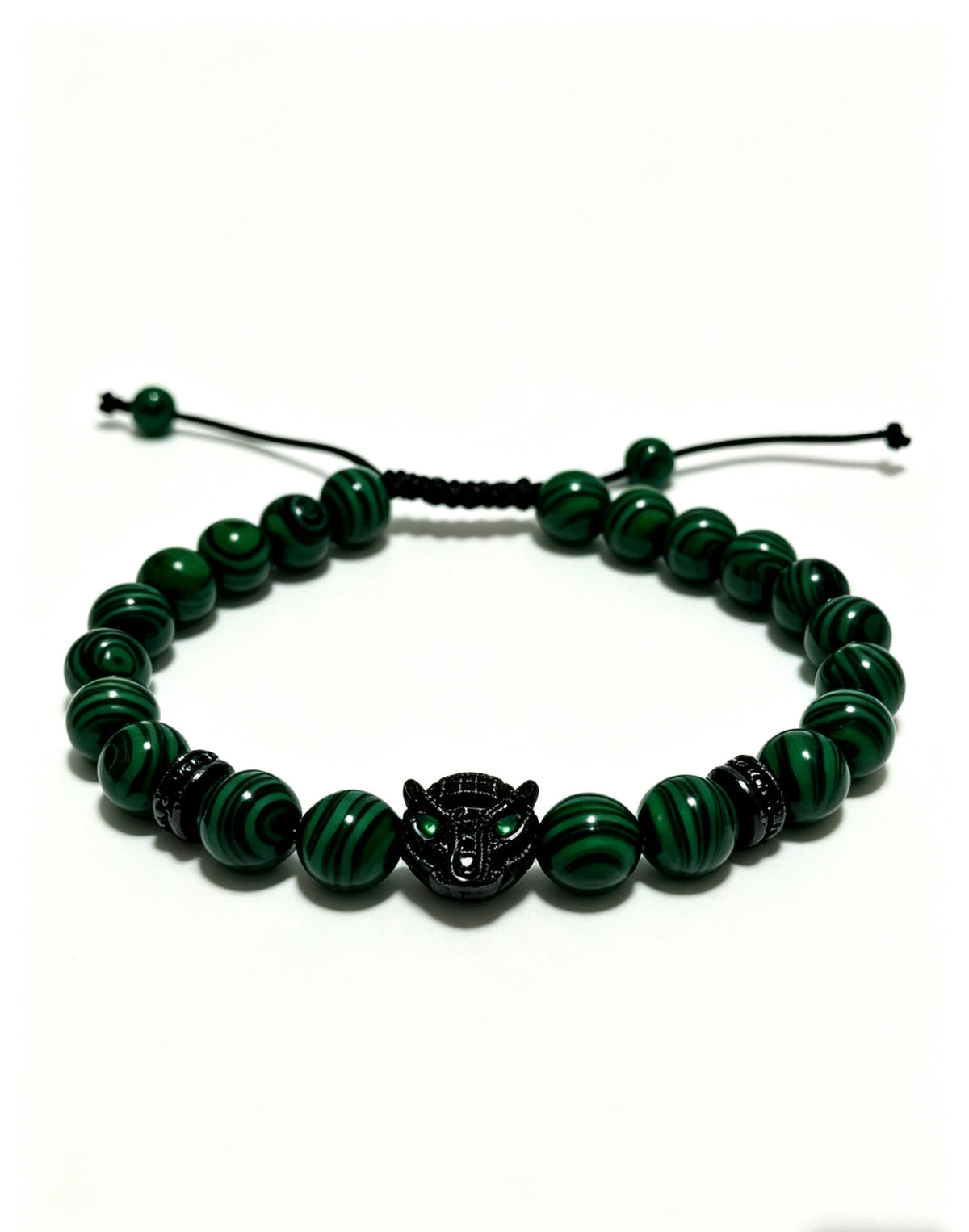 Martin Graham bracelet in polished metal-tone – side detail
