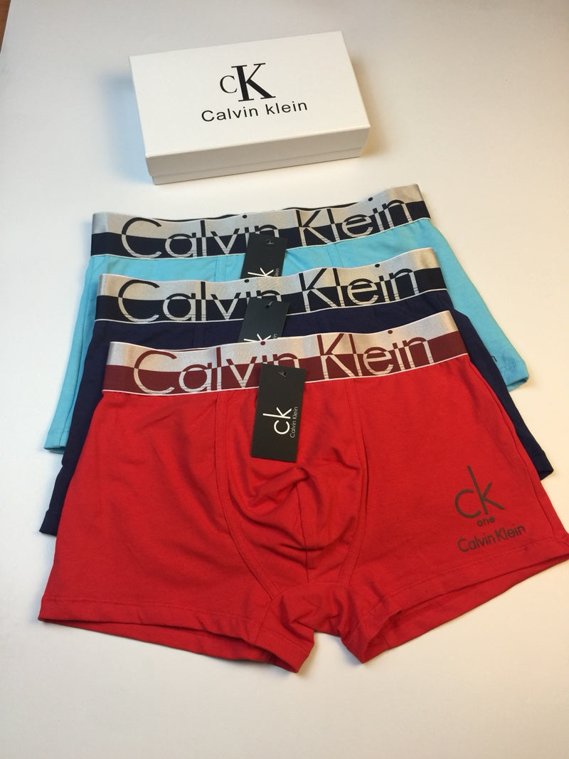 Calvin Klein Modal-Cotton Men's Boxer Briefs - 3-Piece Box - Sizes M-XXL