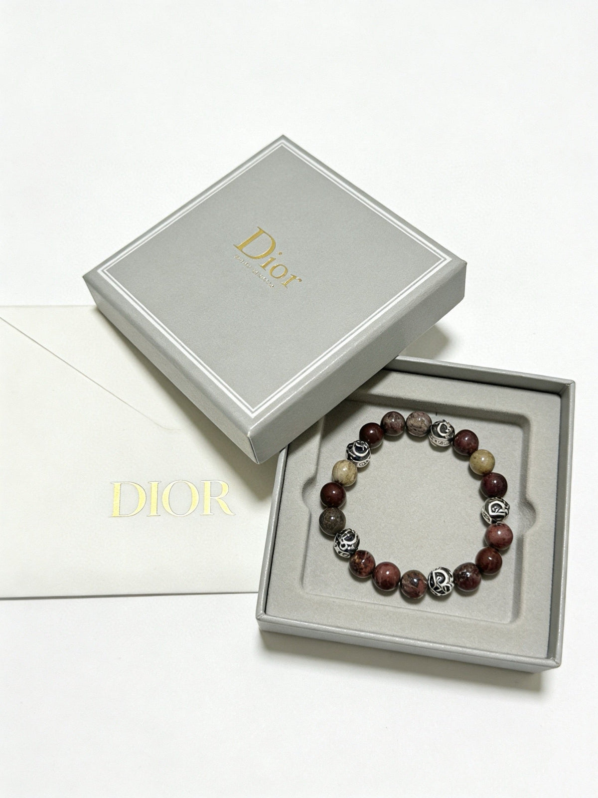 Martin Graham bracelet in polished metal-tone – side detail