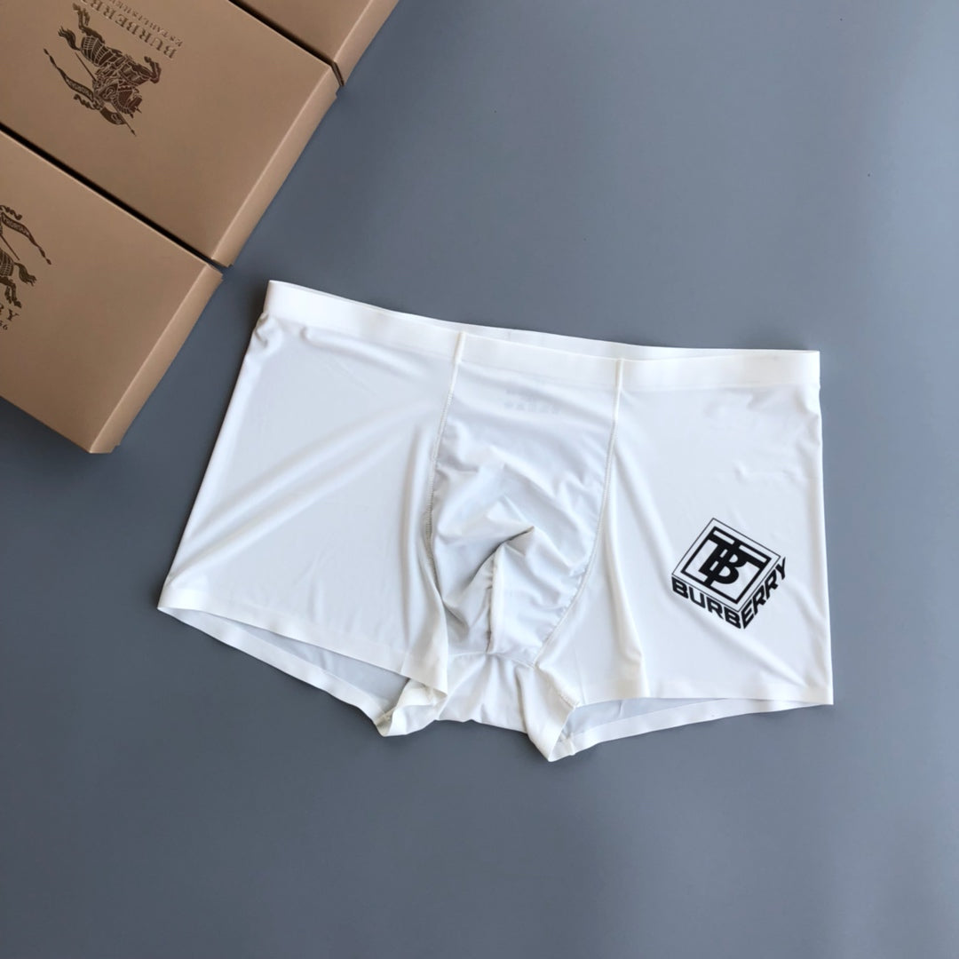 Burberry Side Emblem Men's Trunk Underwear - 3-Piece Box