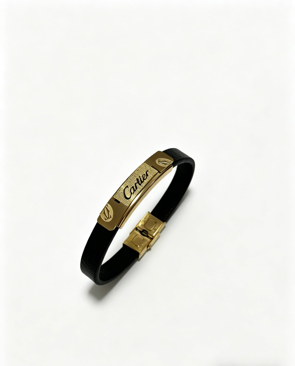 Martin Graham bracelet in polished metal-tone – side detail
