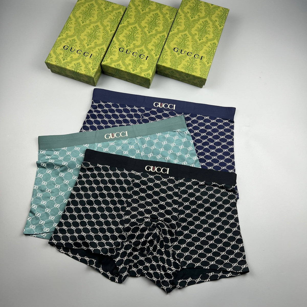 Gucci Modal Blend Men's Underwear - Box of 3