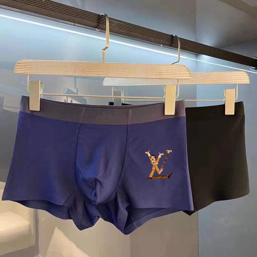 Louis Vuitton Large Initial Details Men's Boxer Briefs - 3-Piece Box