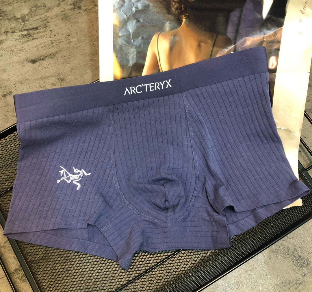 Arc'teryx Ribbed Bird Motif Men's Trunk Underwear - 3-Piece Box