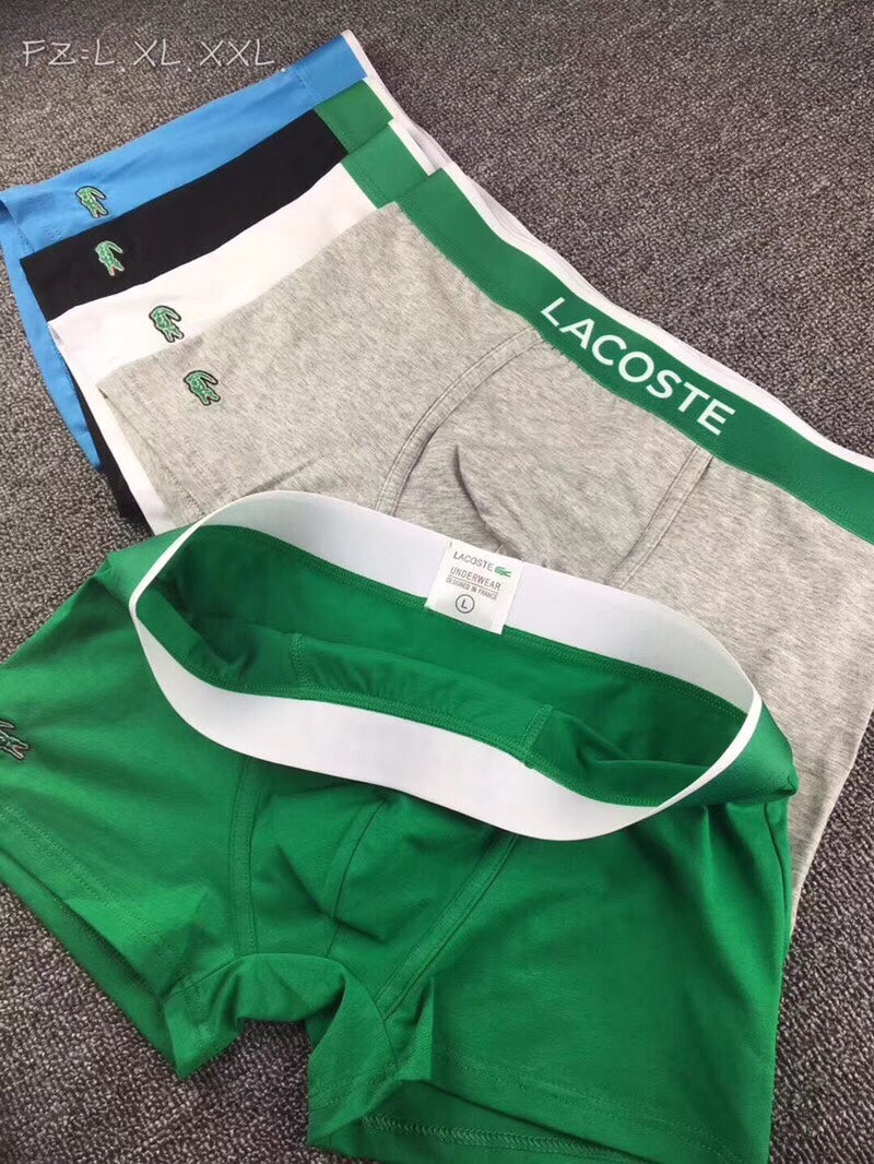 Lacoste Crocodile Details Men's Boxer Briefs