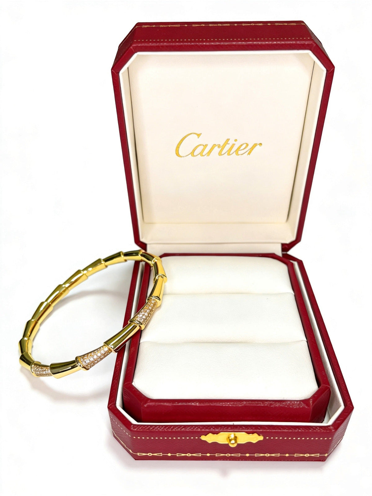 Martin Graham bracelet in polished metal-tone – side detail