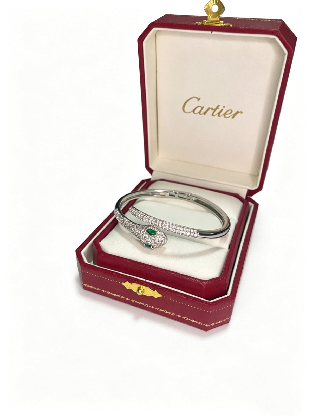 Martin Graham bracelet in polished metal-tone – side detail