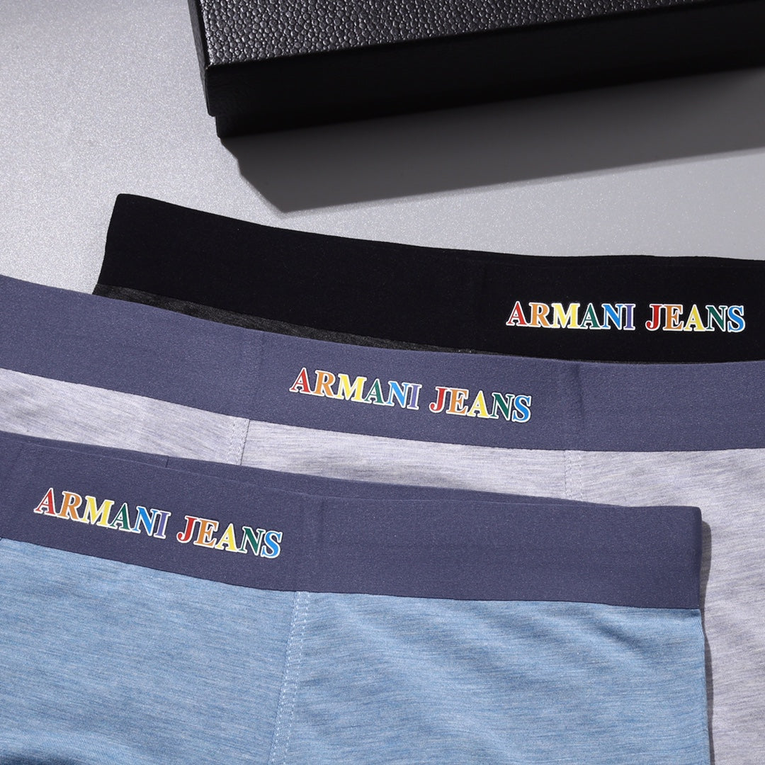 Emporio Armani Modal Men's Boxer Briefs - 3-Piece Box - Sizes L-XXXL