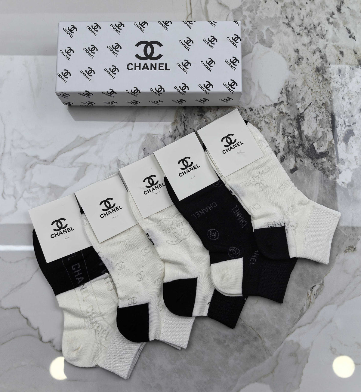 Chanel Modal Socks – 5-Pair Pack