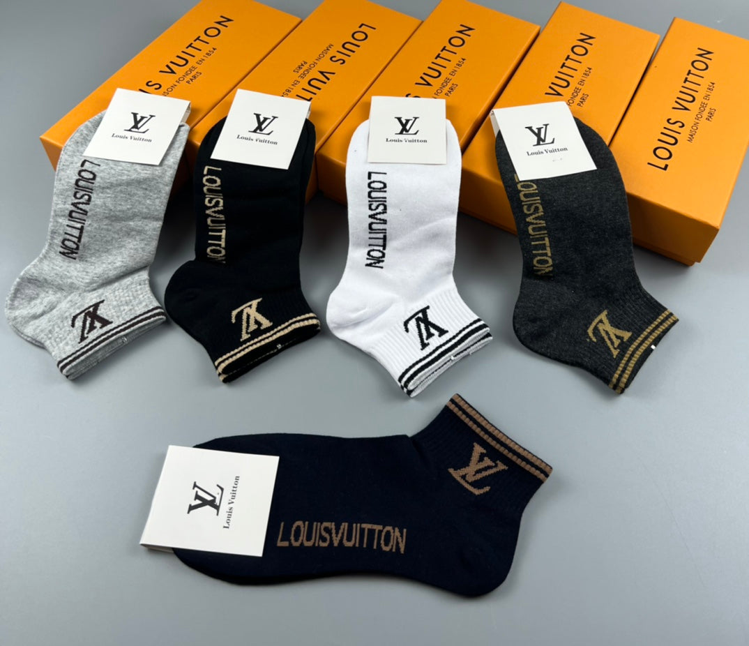 Unbranded No-Show Socks - 5-Pair Set