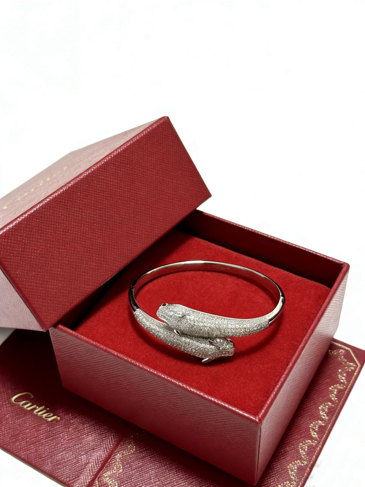Martin Graham bracelet in polished metal-tone