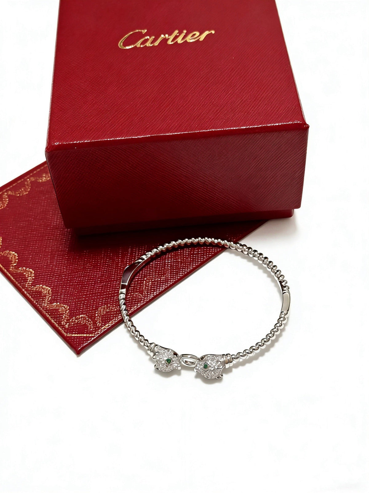 Martin Graham bracelet in polished metal-tone