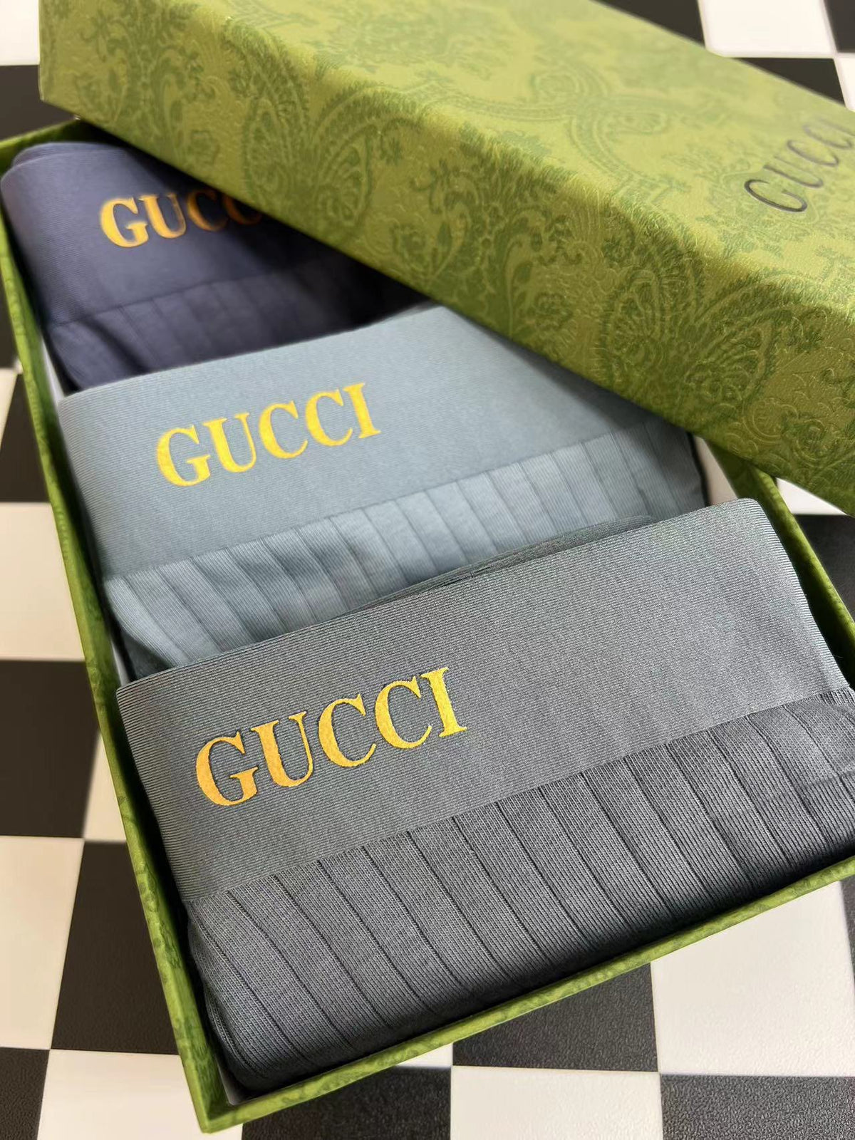 Gucci Men's Boxer Briefs - 3-Piece Box