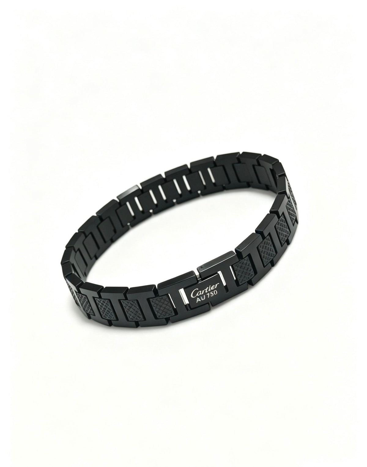 Martin Graham bracelet in polished metal-tone
