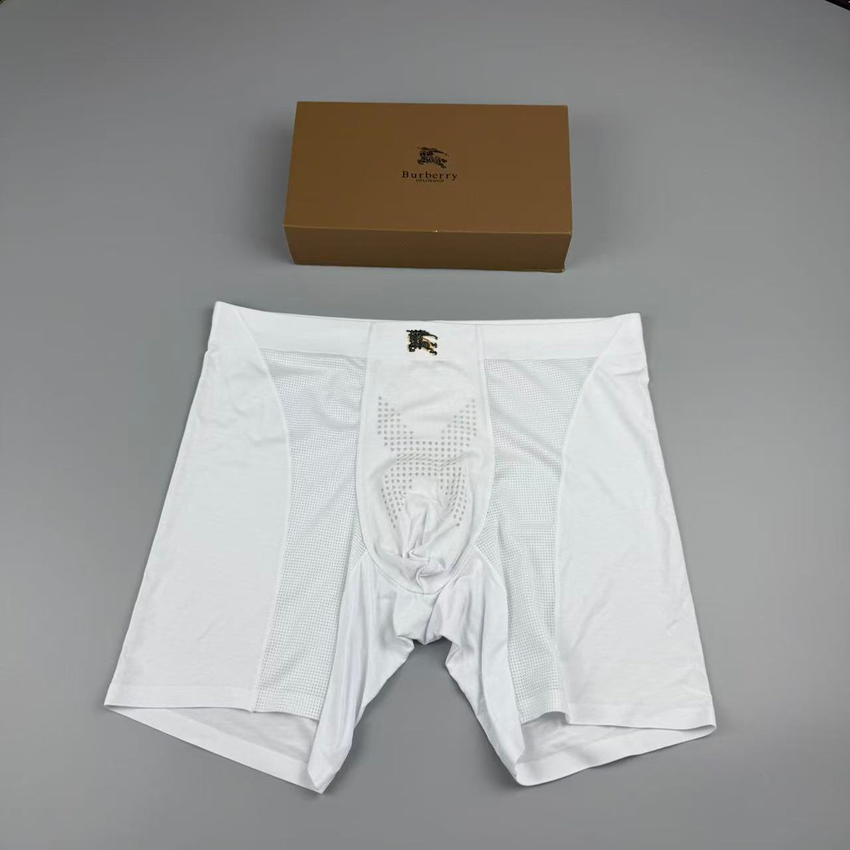 Burberry Logo Detail Men's Boxer Briefs - 3-Piece Box