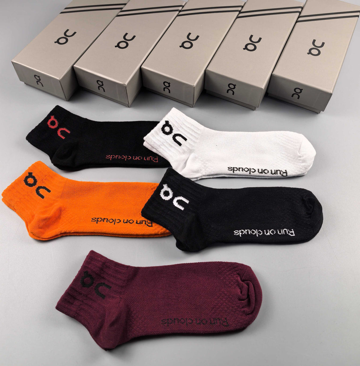 On Cotton Socks - 5-Pair Set