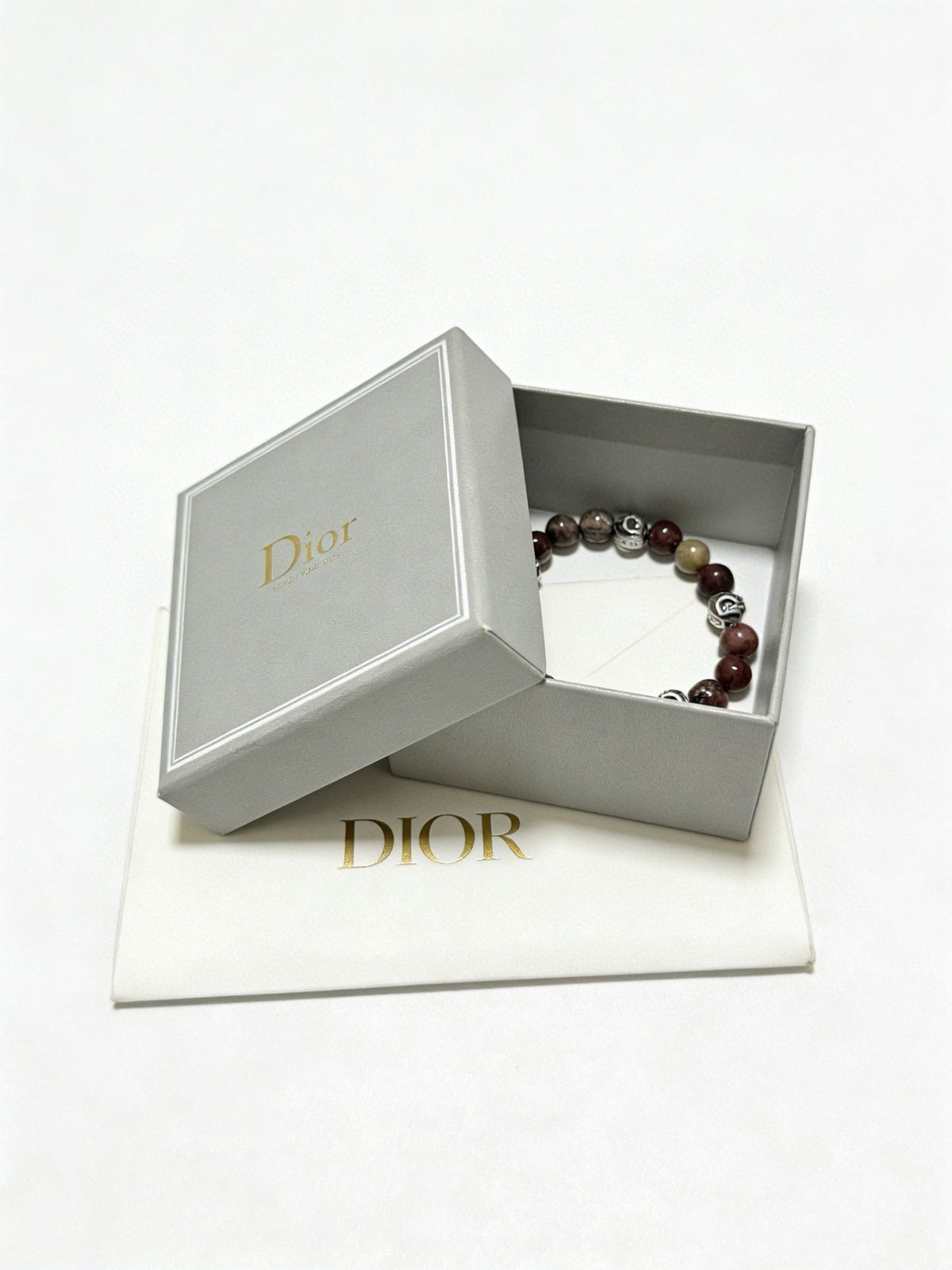 Martin Graham bracelet in polished metal-tone