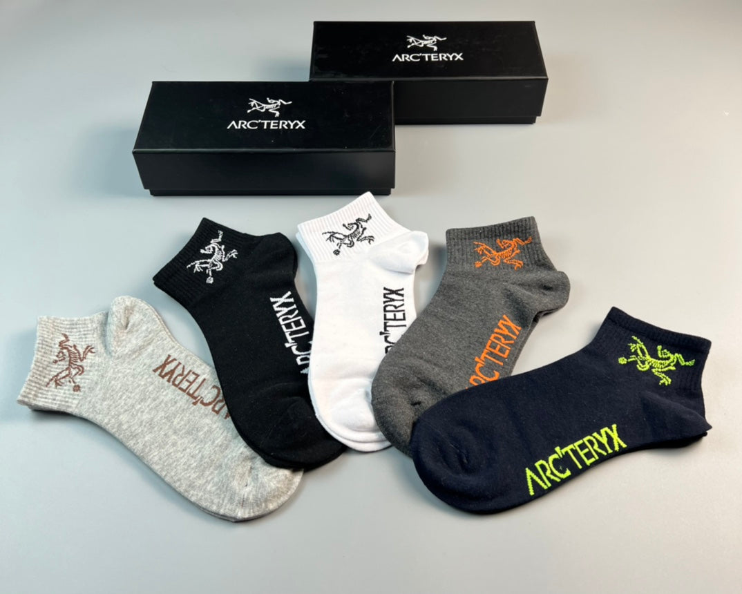 Arc'teryx Cotton Socks - 5-Pair Set