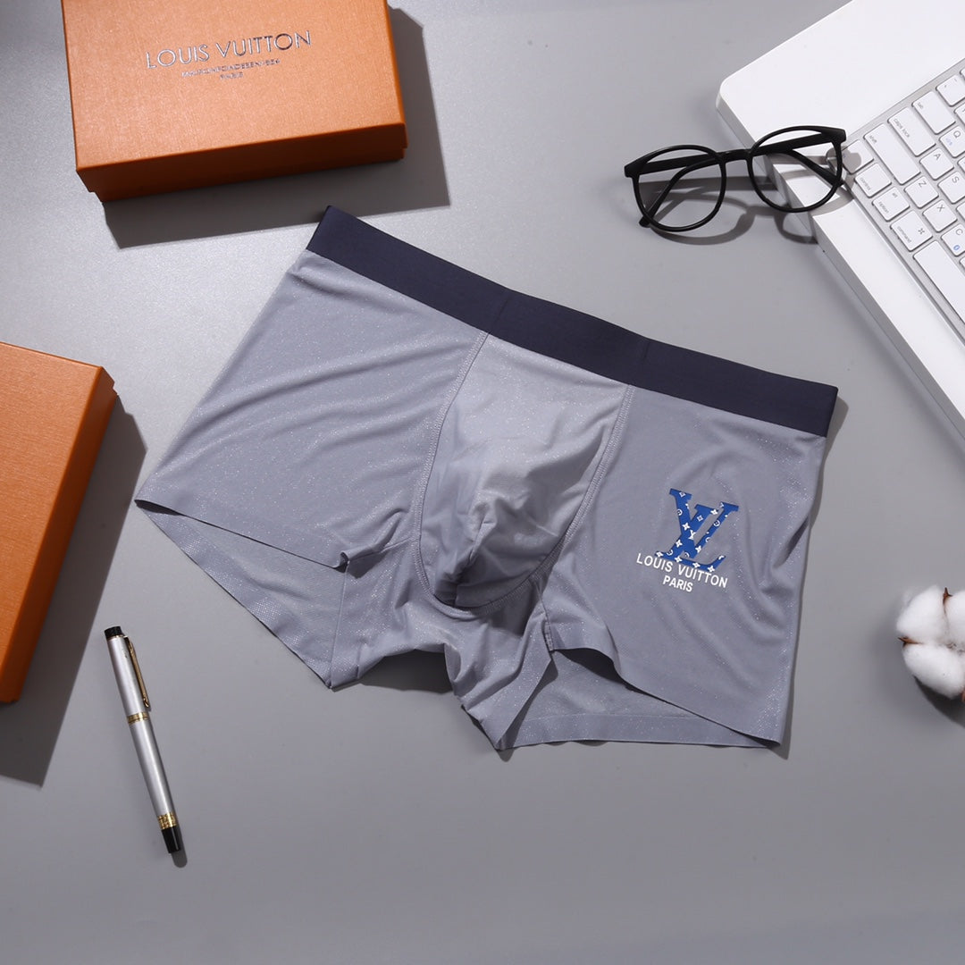 Louis Vuitton Colourful Initial Graphics Men's Boxer Briefs - 3-Piece Box