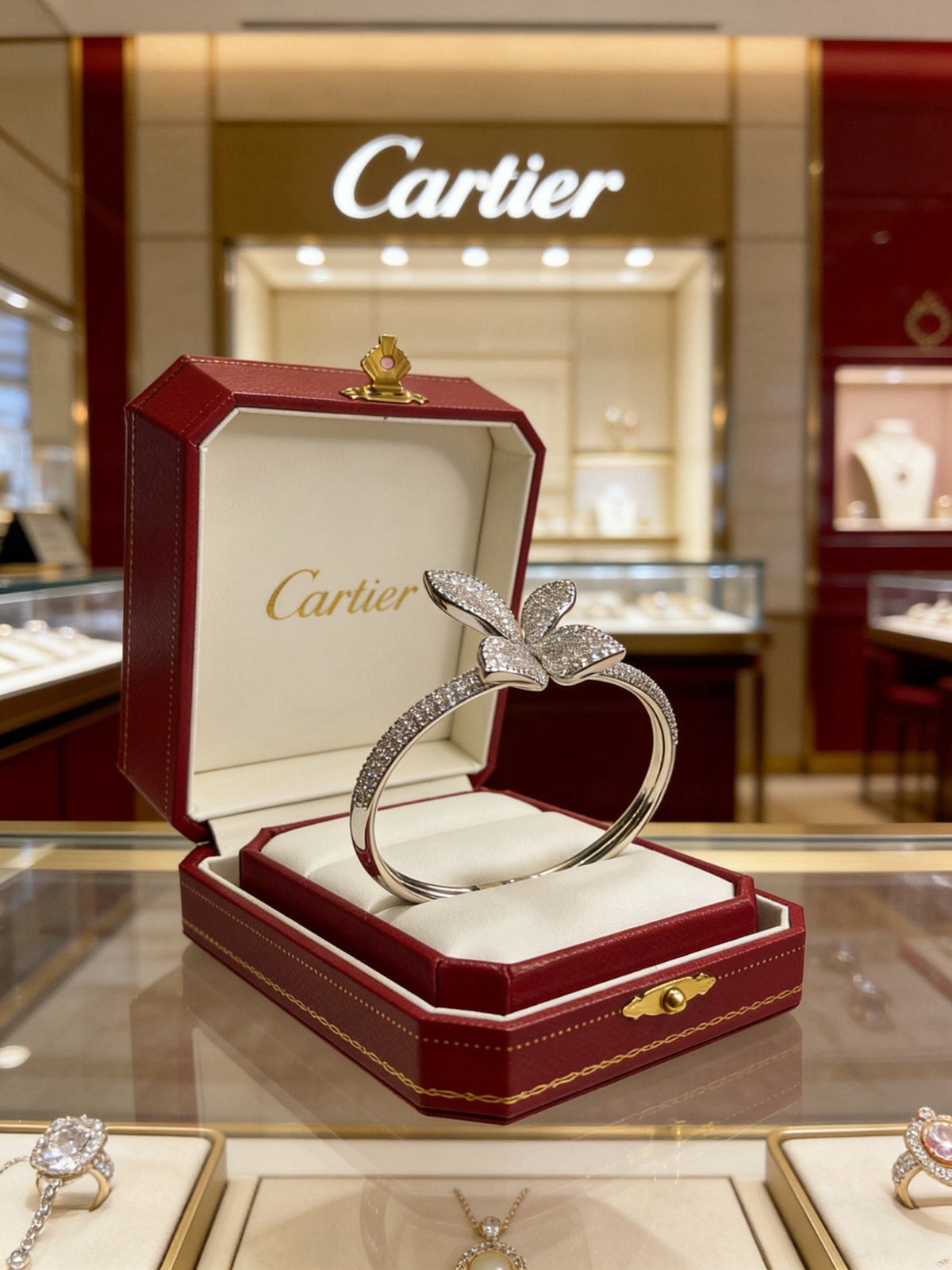 Martin Graham bracelet in polished metal-tone