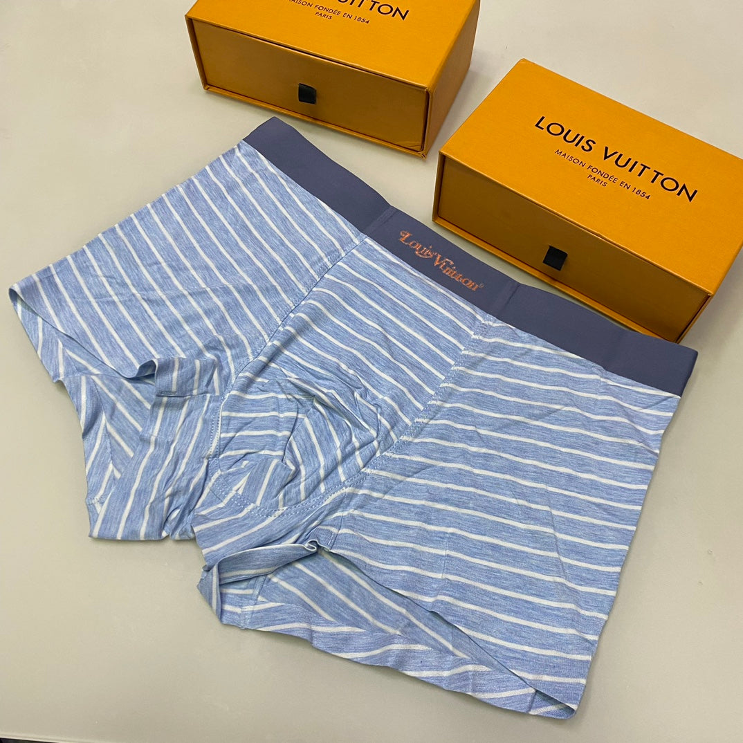 Louis Vuitton Modal Striped Men's Underwear - 3-Piece Box