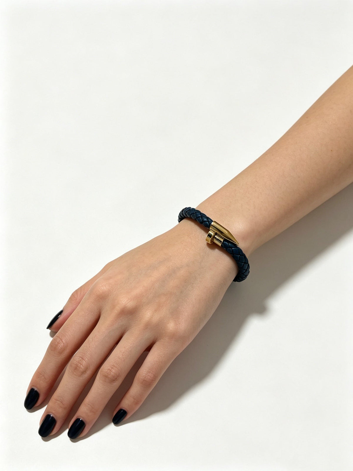 Martin Graham bracelet in polished metal-tone