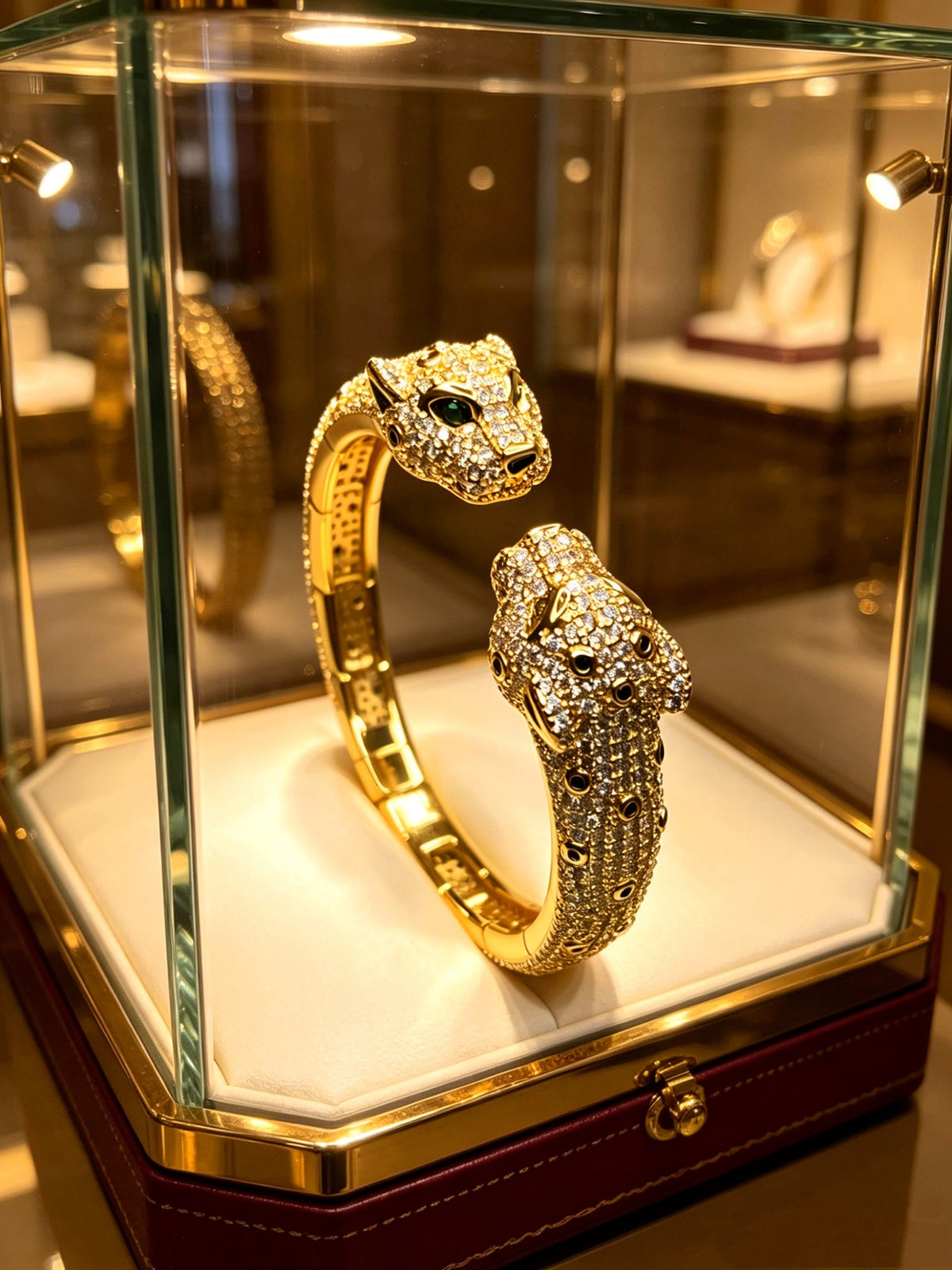 Martin Graham bracelet in polished metal-tone