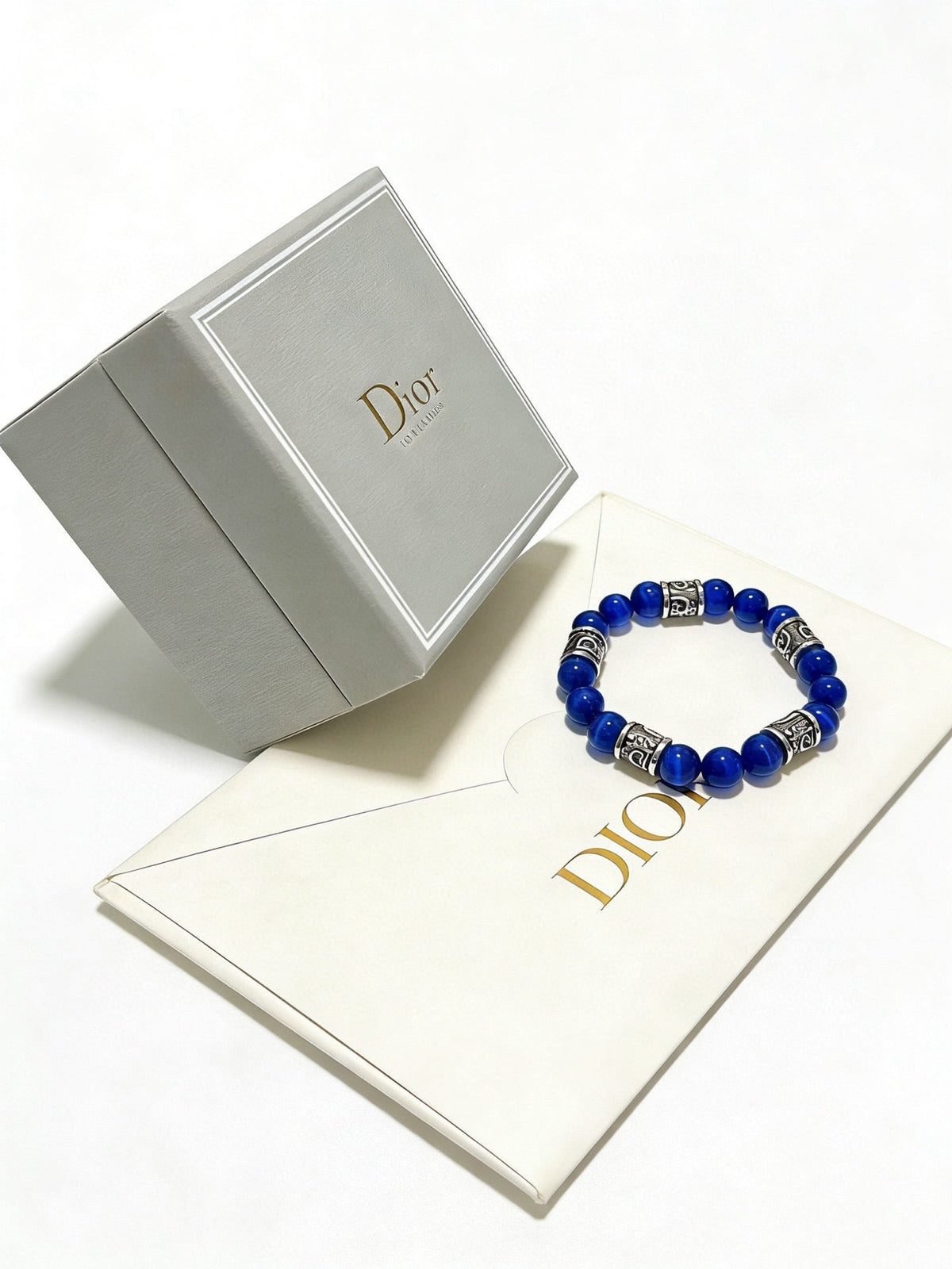 Martin Graham bracelet in polished metal-tone