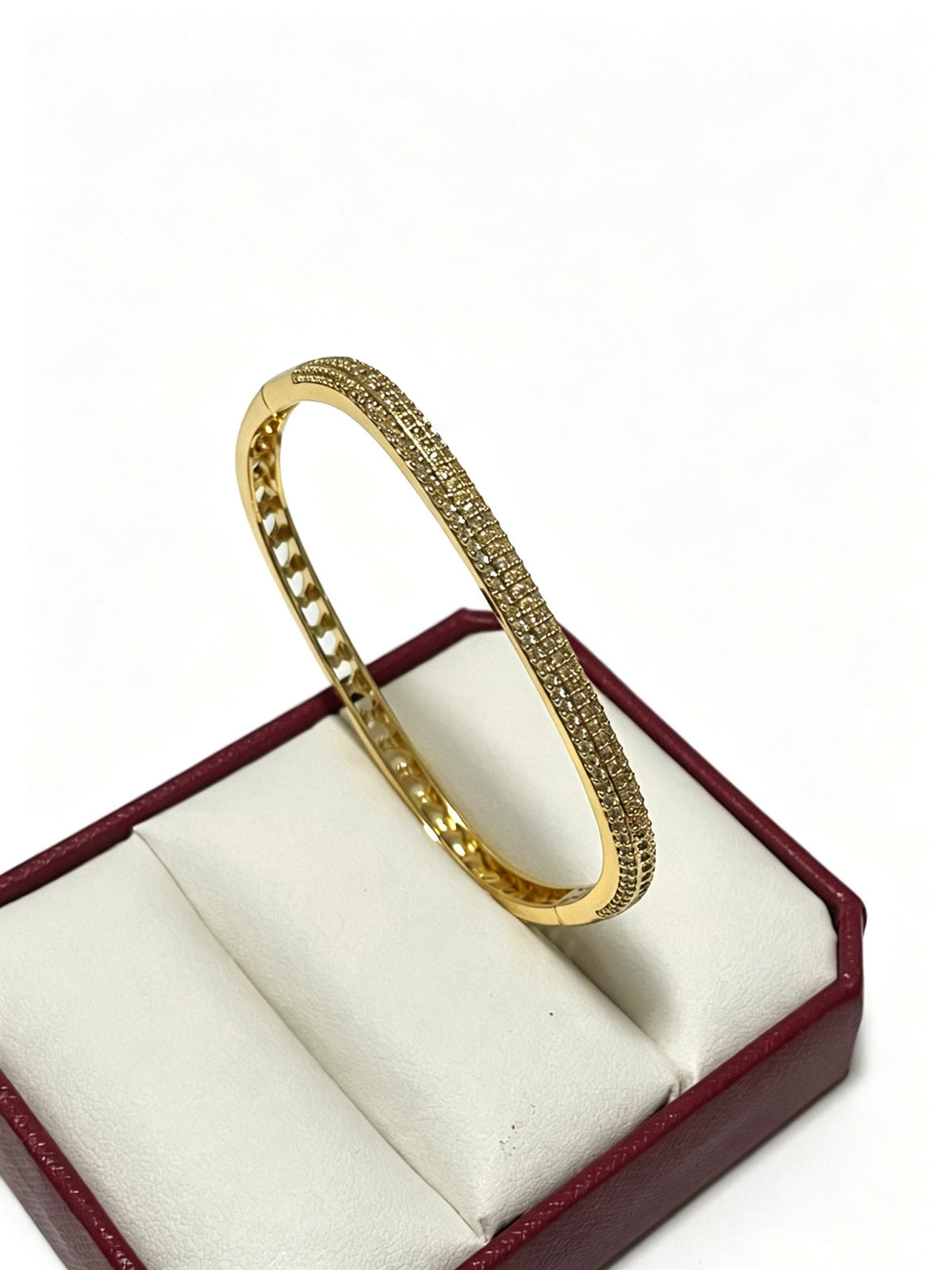 Martin Graham bracelet in polished metal-tone