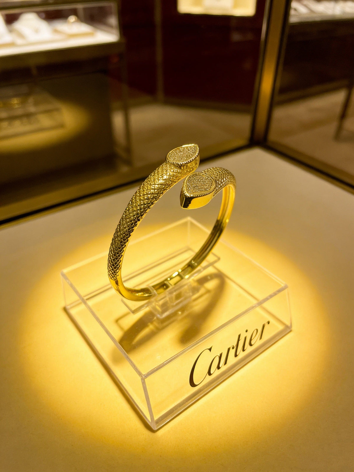 Martin Graham bracelet in polished metal-tone
