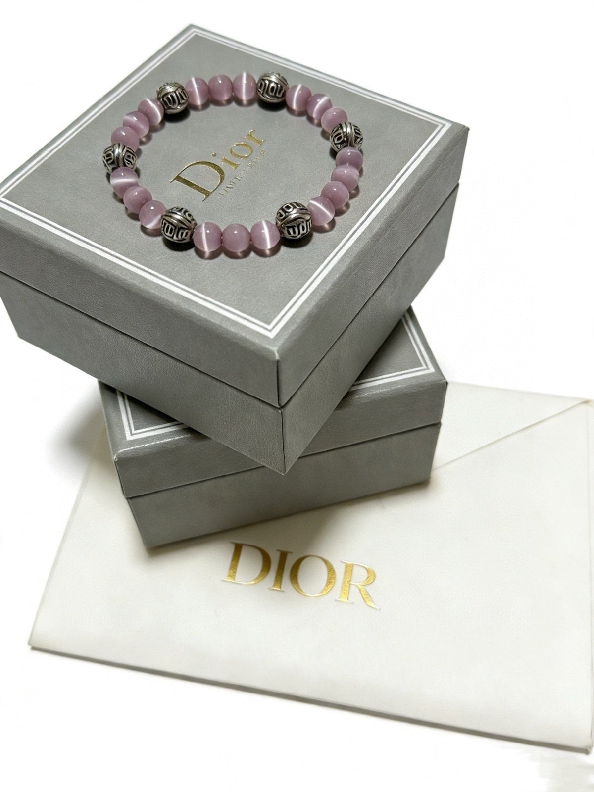 Martin Graham bracelet in polished metal-tone