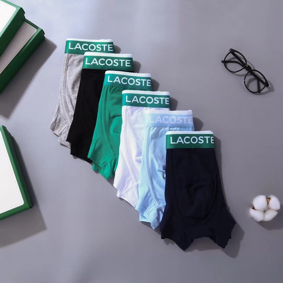 Lacoste Crocodile Details Men's Boxer Briefs
