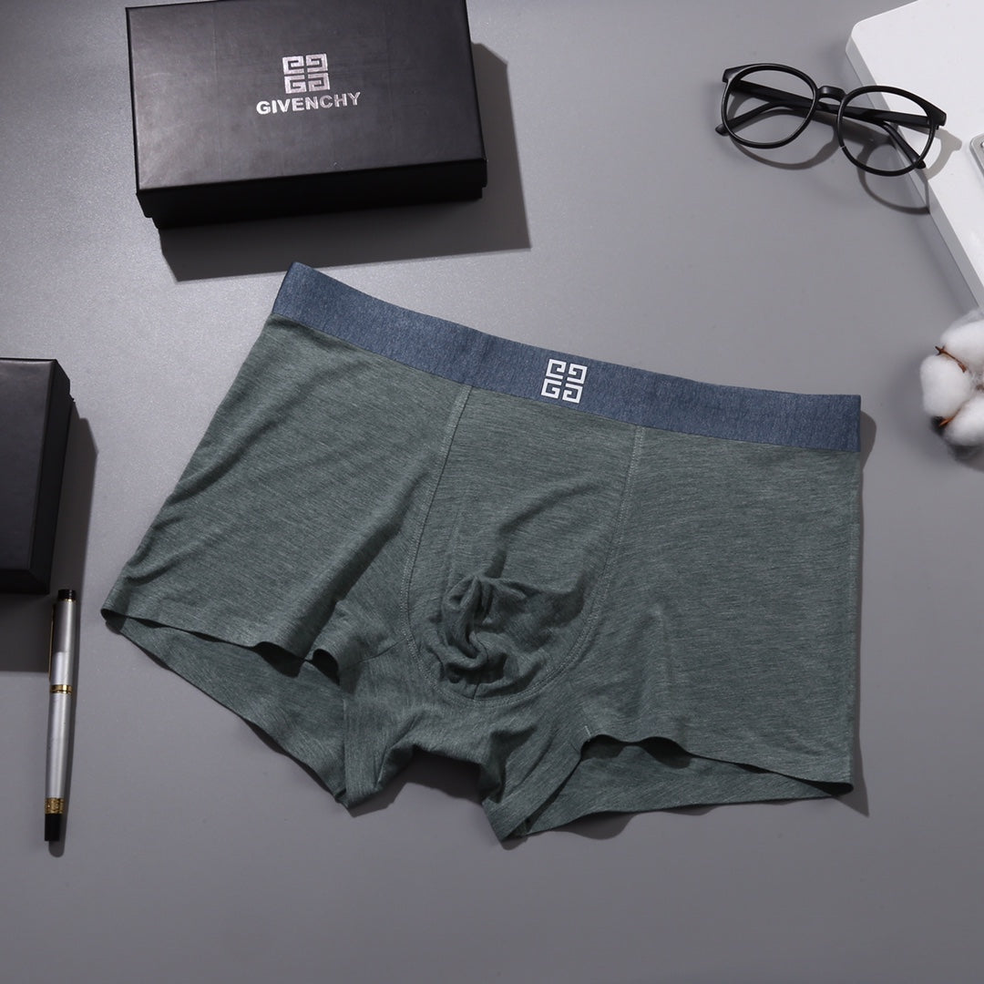 Givenchy 4G Logo Regenerated-Fiber Boxer Briefs - Box of 3