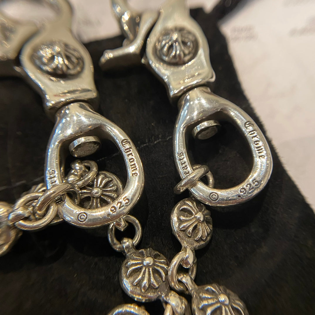 Martin Graham chain accessory in polished metal-tone – styled product view