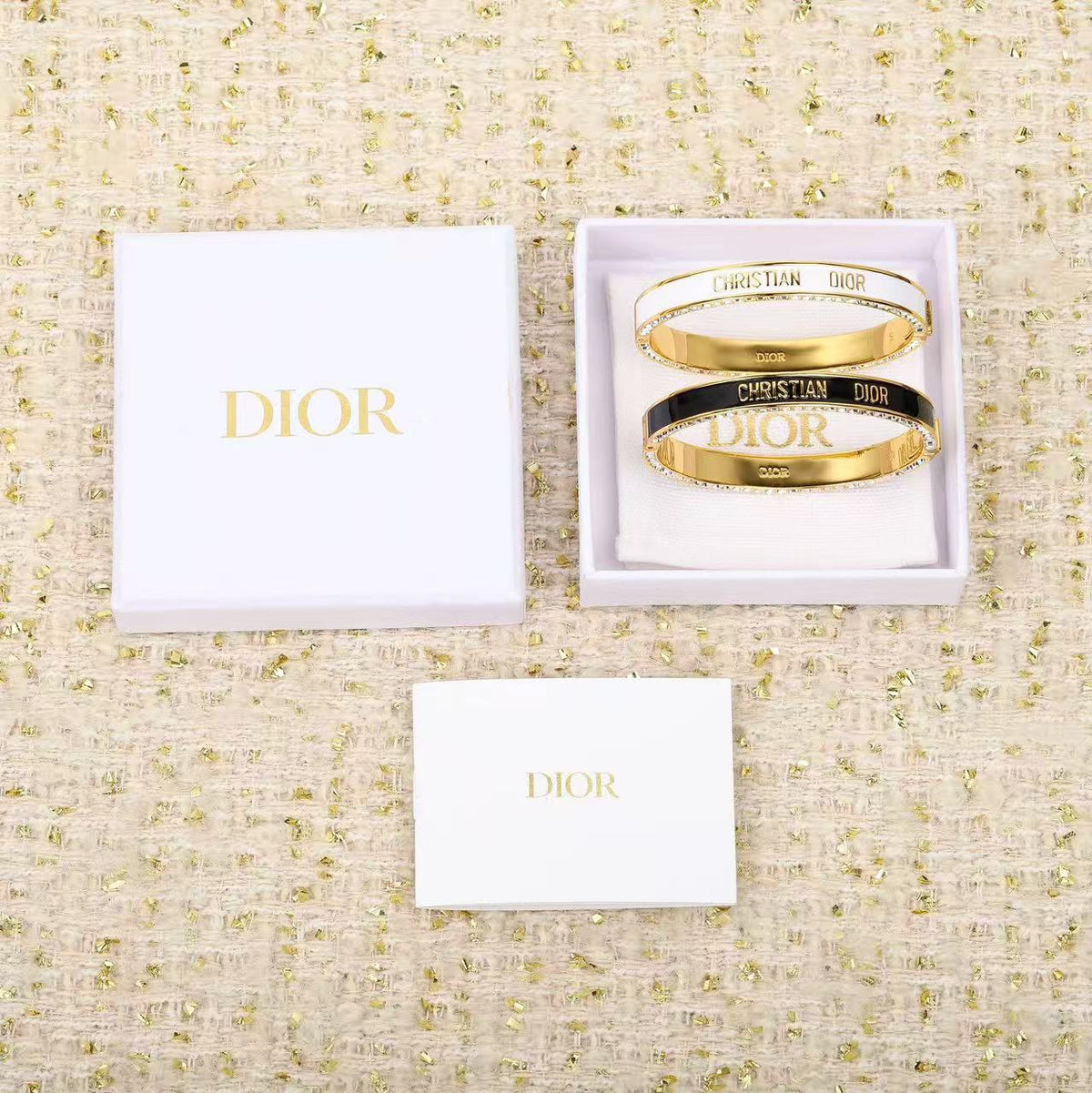 Martin Graham bracelet in polished metal-tone – close-up detail