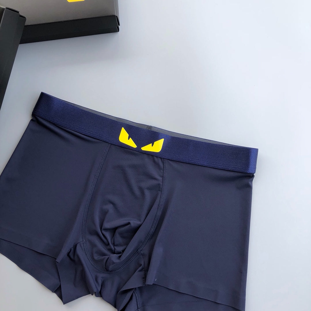 Fendi Bold Eye Graphics Men's Boxer Briefs - 3-Piece Box