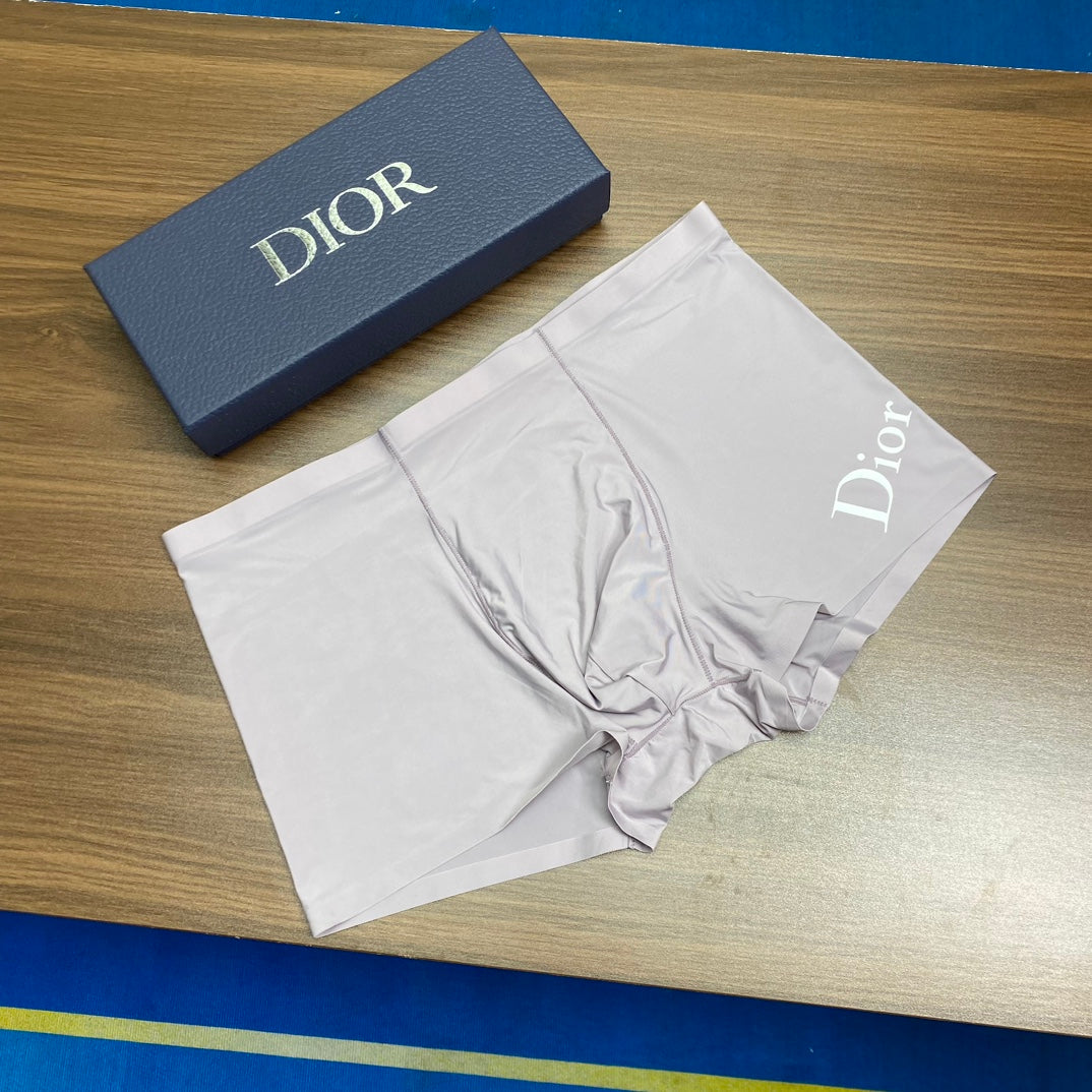 Dior Large Contrast Wordmarks Men's Boxer Briefs - 3-Piece Box