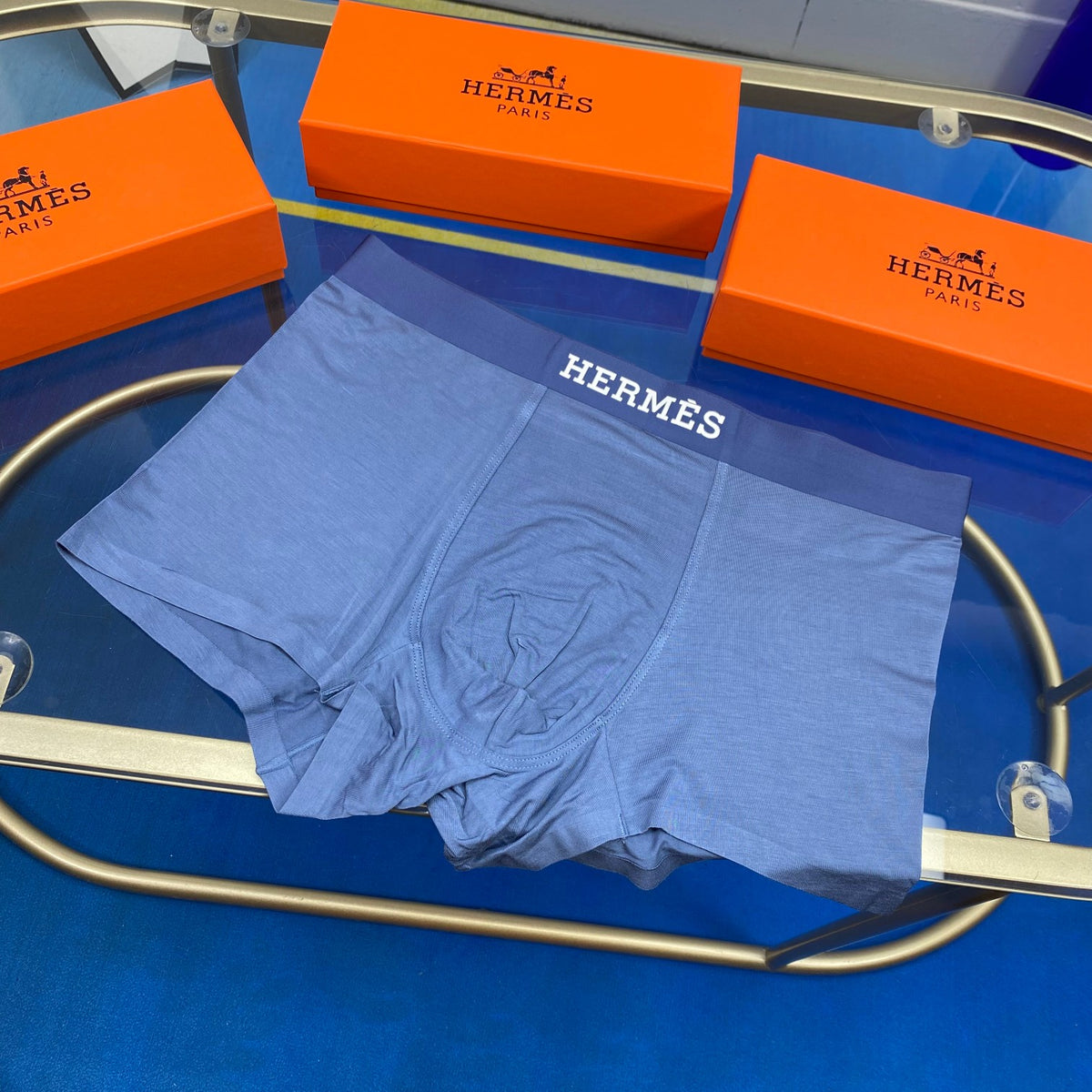 Hermes Men's Boxer Briefs - 3-Piece Box