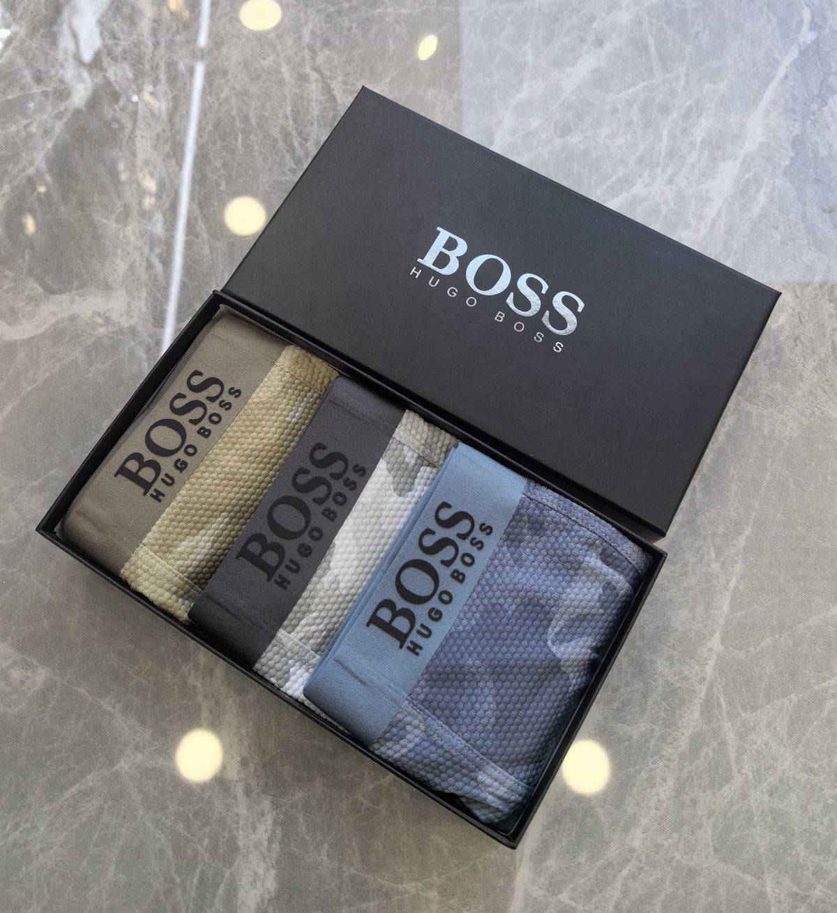 Boss Breathable Men's Boxer Briefs – 3-Pack – Sizes L-4XL